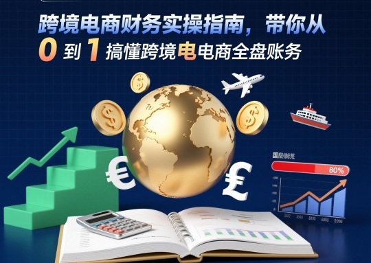 跨境电商财务实操指南，带你从0到1搞懂跨境电商全盘账务-谷进海小站