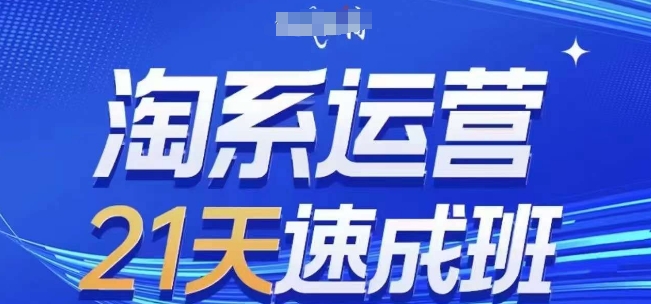 淘系运营21天速成班，0基础轻松搞定淘系运营，不做假把式，快速复制落地(更新26年10月)-谷进海小站